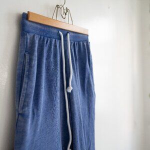 Free People Blue Track Pants